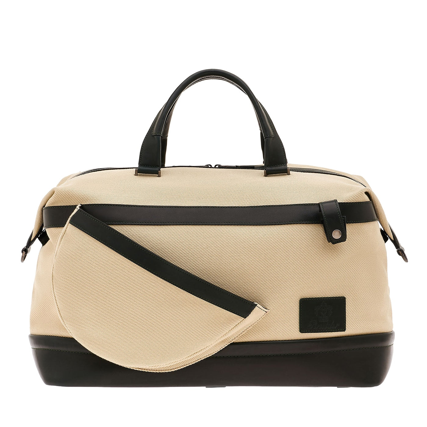 Borsone da tennis in pelle verde passione