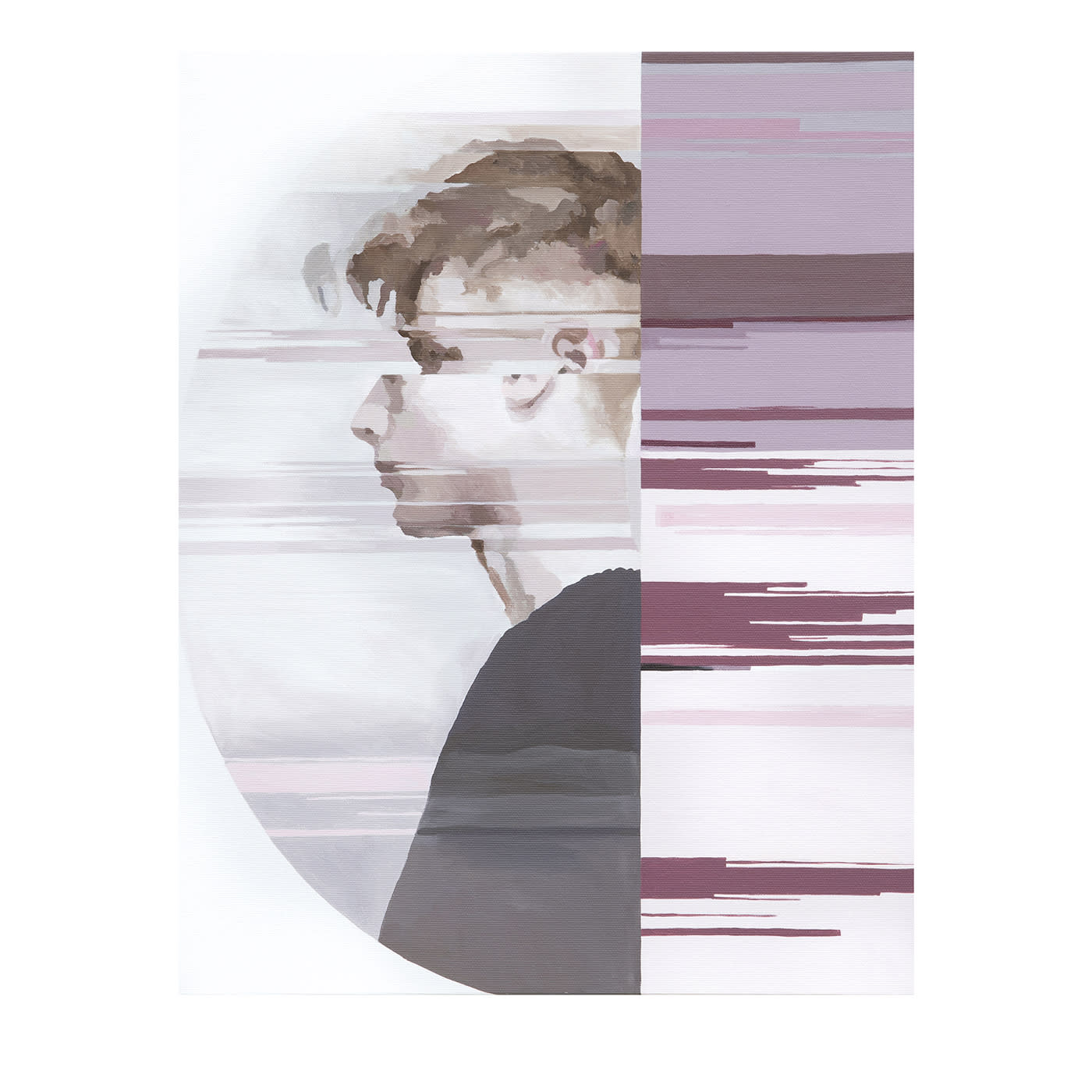 Senza Baci sulla Guancia Pittura