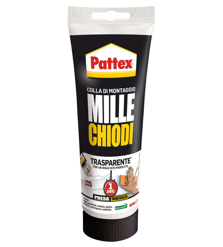 Pattex Millechiodi Trasparente 200 g