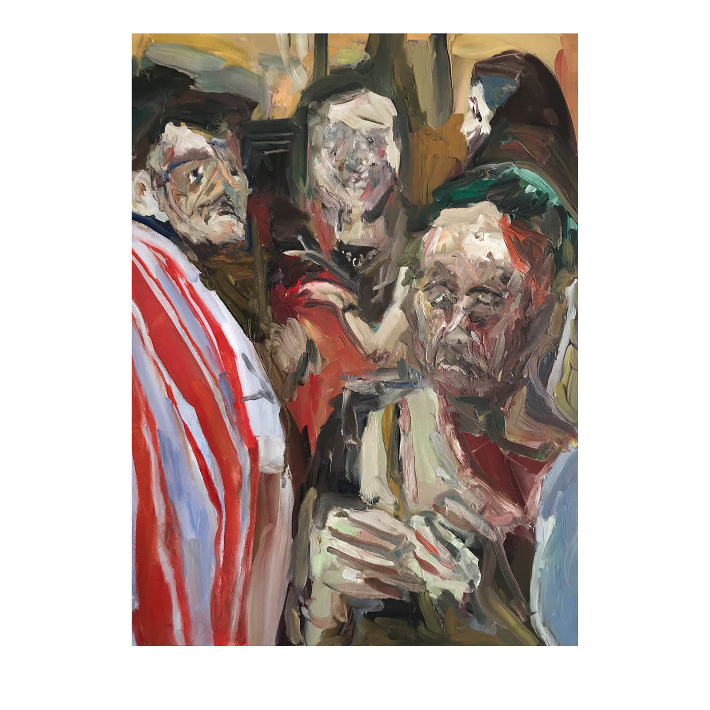 Pittura a olio senza titolo