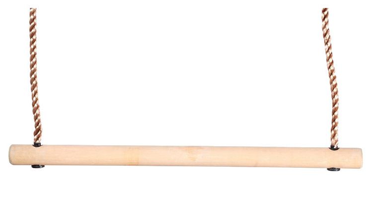 Trapezio in legno incl. corda