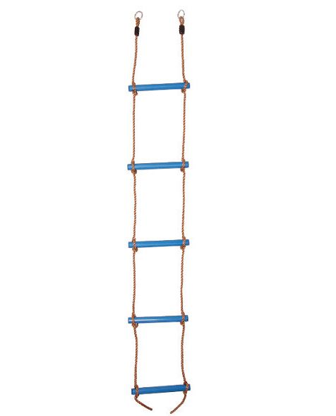 Scaletta di corda - azzurro