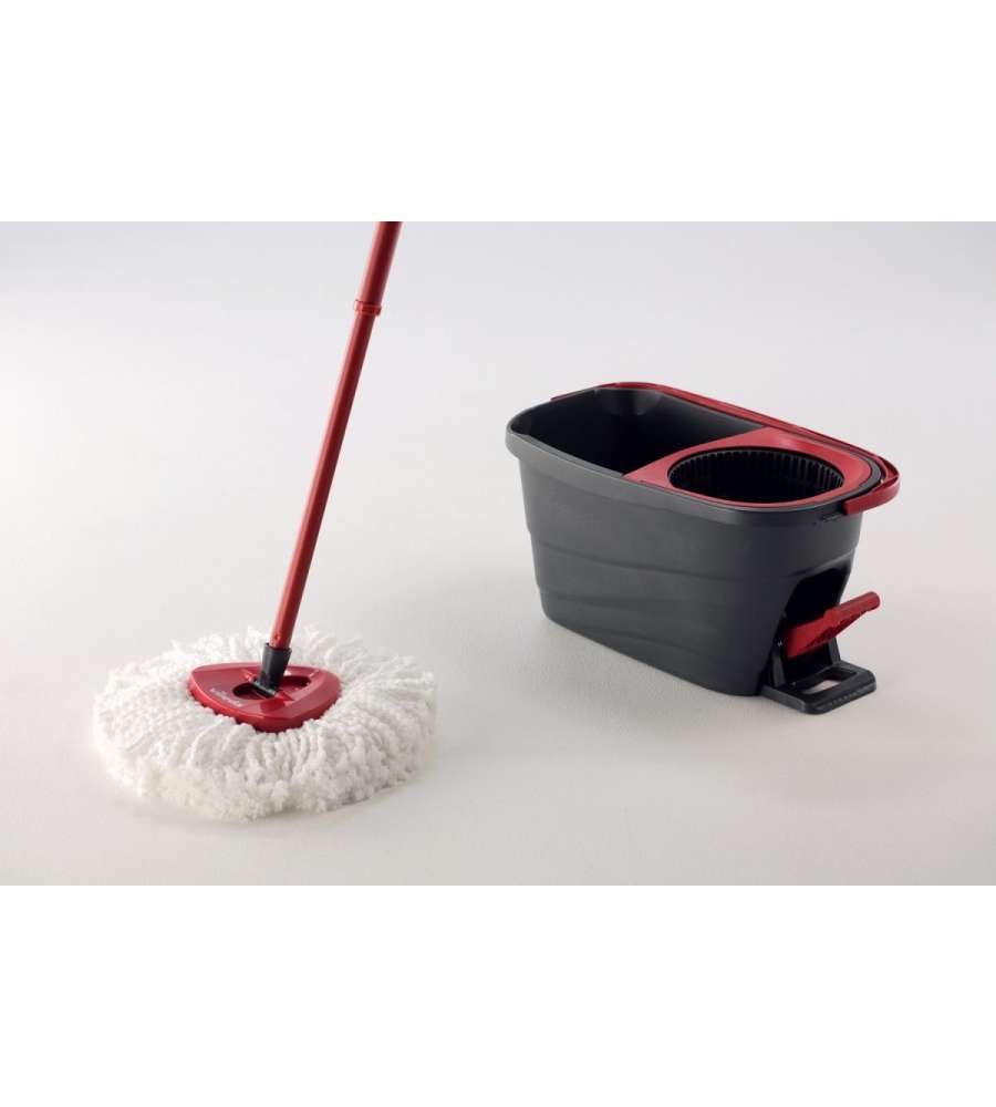 Vileda Kit Pulizia Turbo Smart - Microfibra - Secchio e Strizzatore