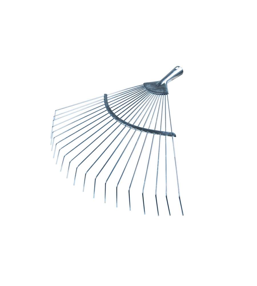 Scopa per foglie zincata 50 cm