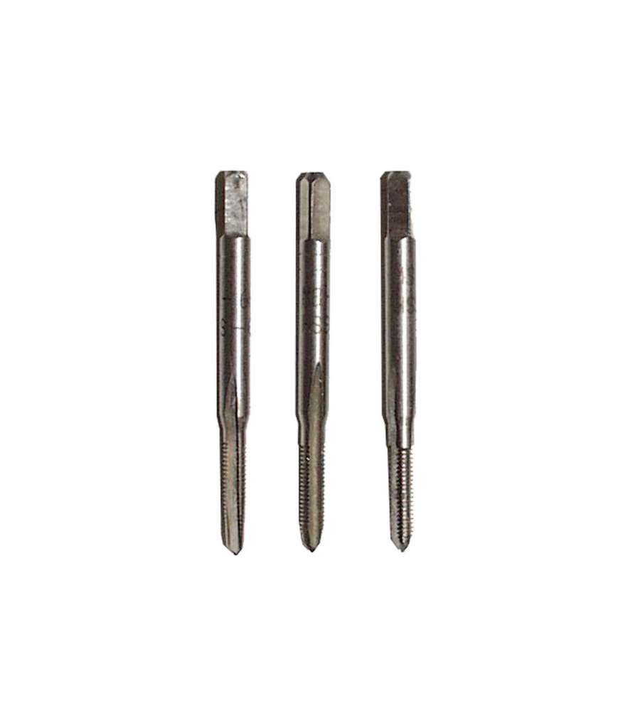 Set maschi HSS per filettatura interna M3 - 3 pz.