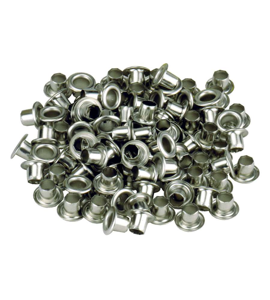 Occhielli 5,5 mm. 100 pz