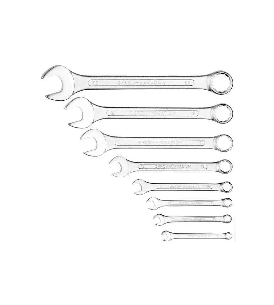 Chiavi combinate serie 8 pz