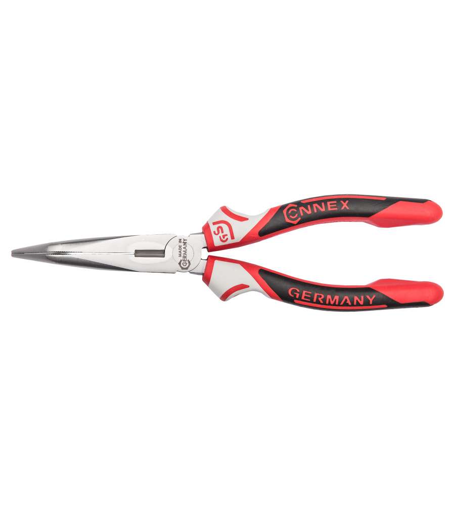 Pinza becchi semitondi curvi 3K 160 mm.