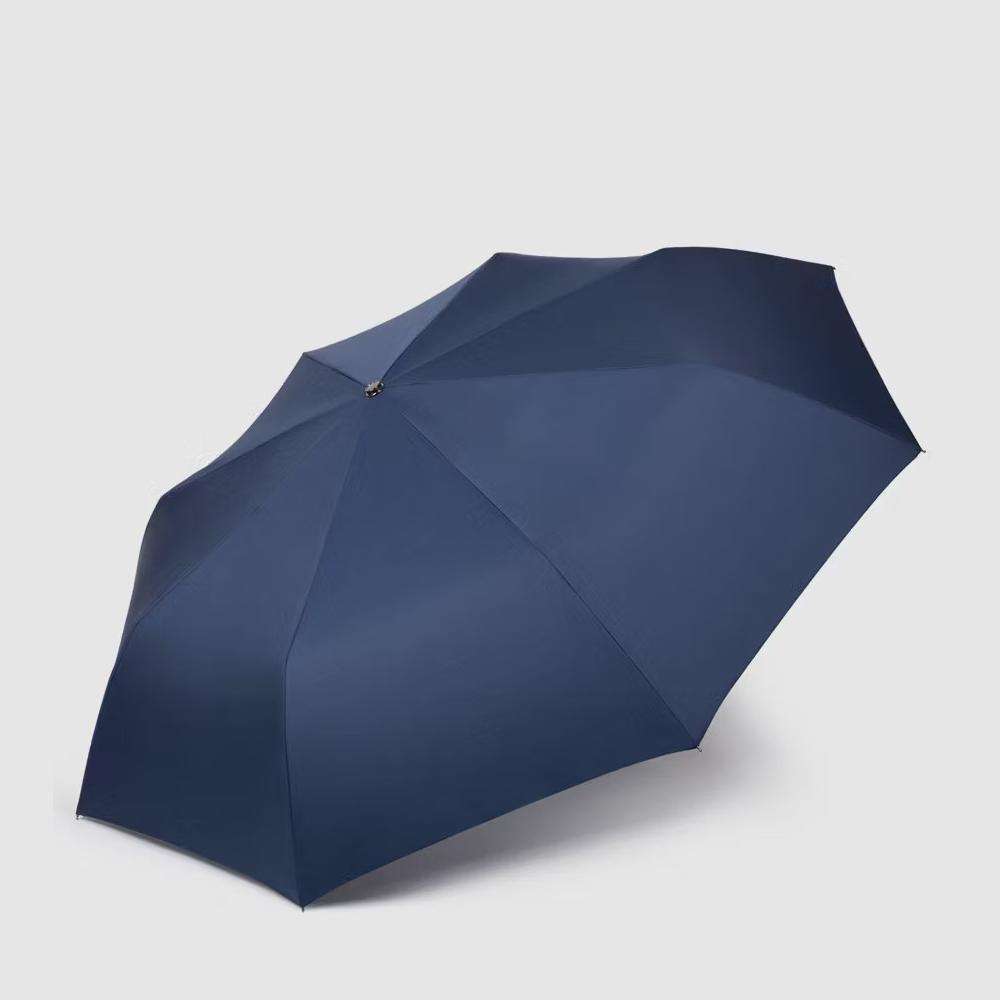 PIQUADRO							 							OMBRELLO ANTIVENTO TESSUTO RICICLATO