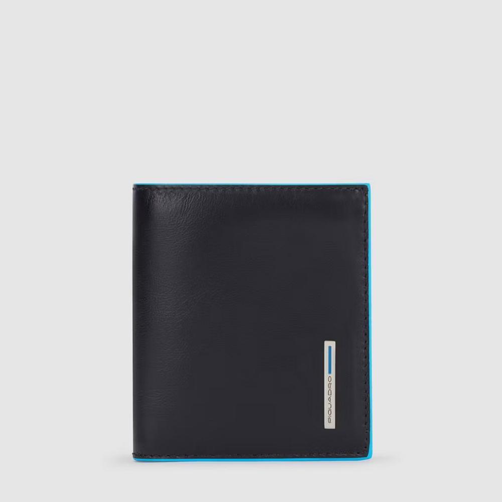 PIQUADRO							 							BLUE SQUARE PORTAFOGLIO UOMO VERTICALE