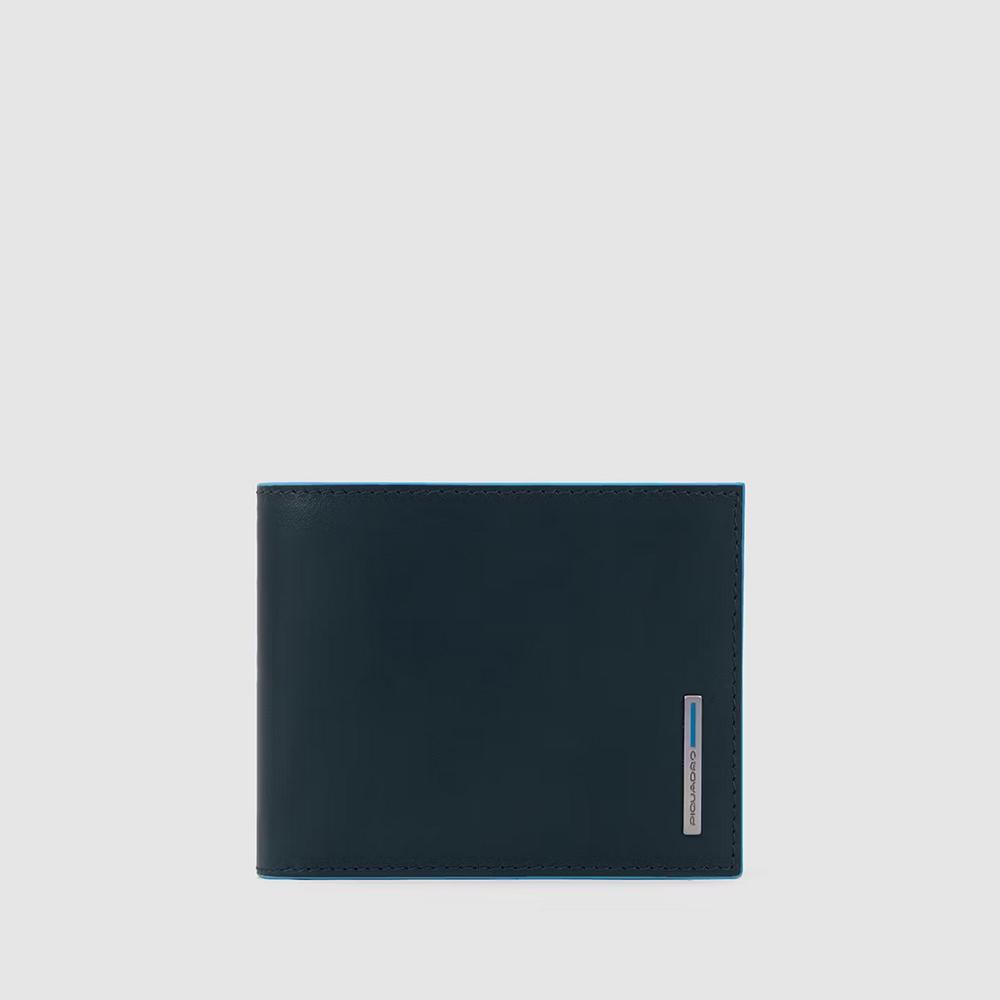 PIQUADRO							 							BLUE SQUARE PORTAFOGLIO UOMO CON PORTA DOCUMENTI