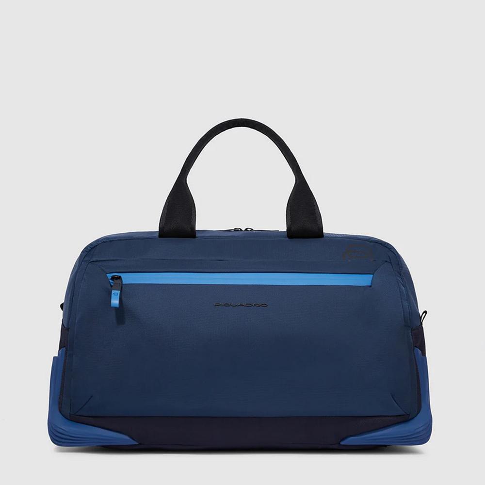 PIQUADRO							 							C2O BORSONE DA VIAGGIO IN TESSUTO RICICLATO