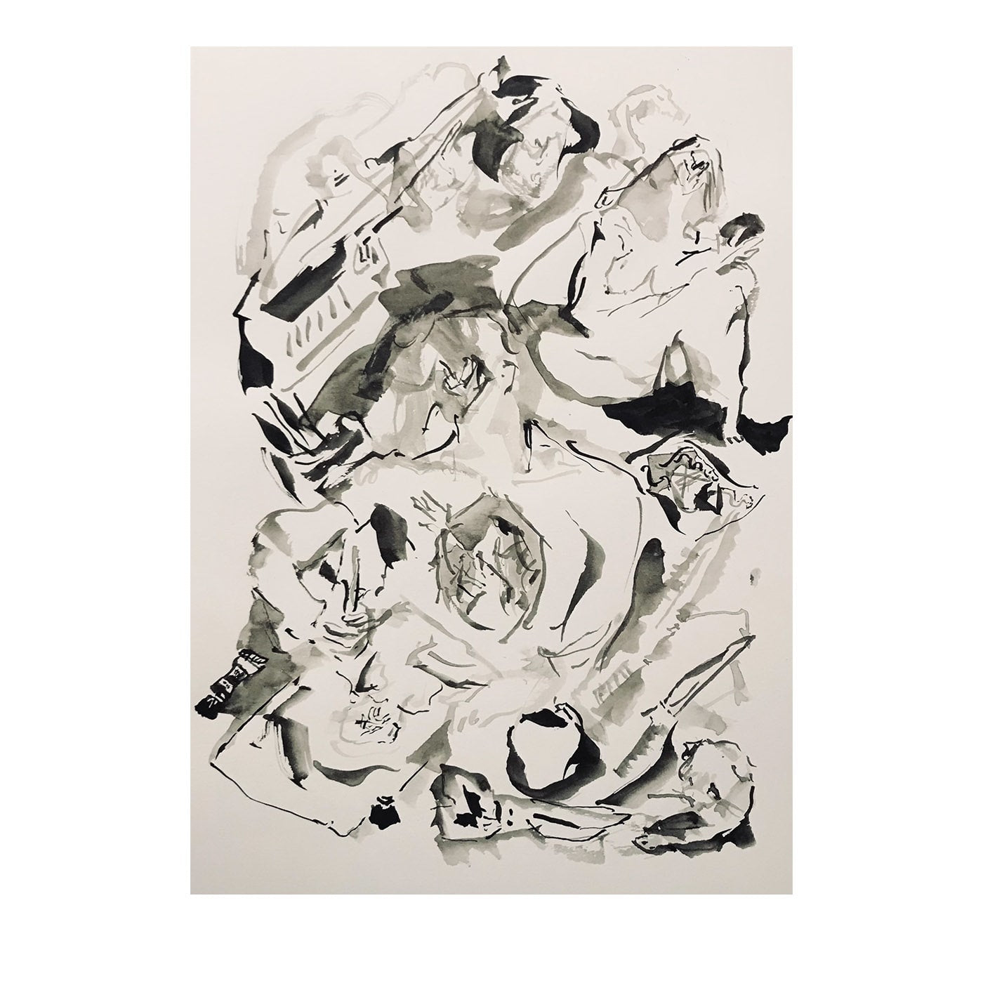 Inchiostro su carta senza titolo #3