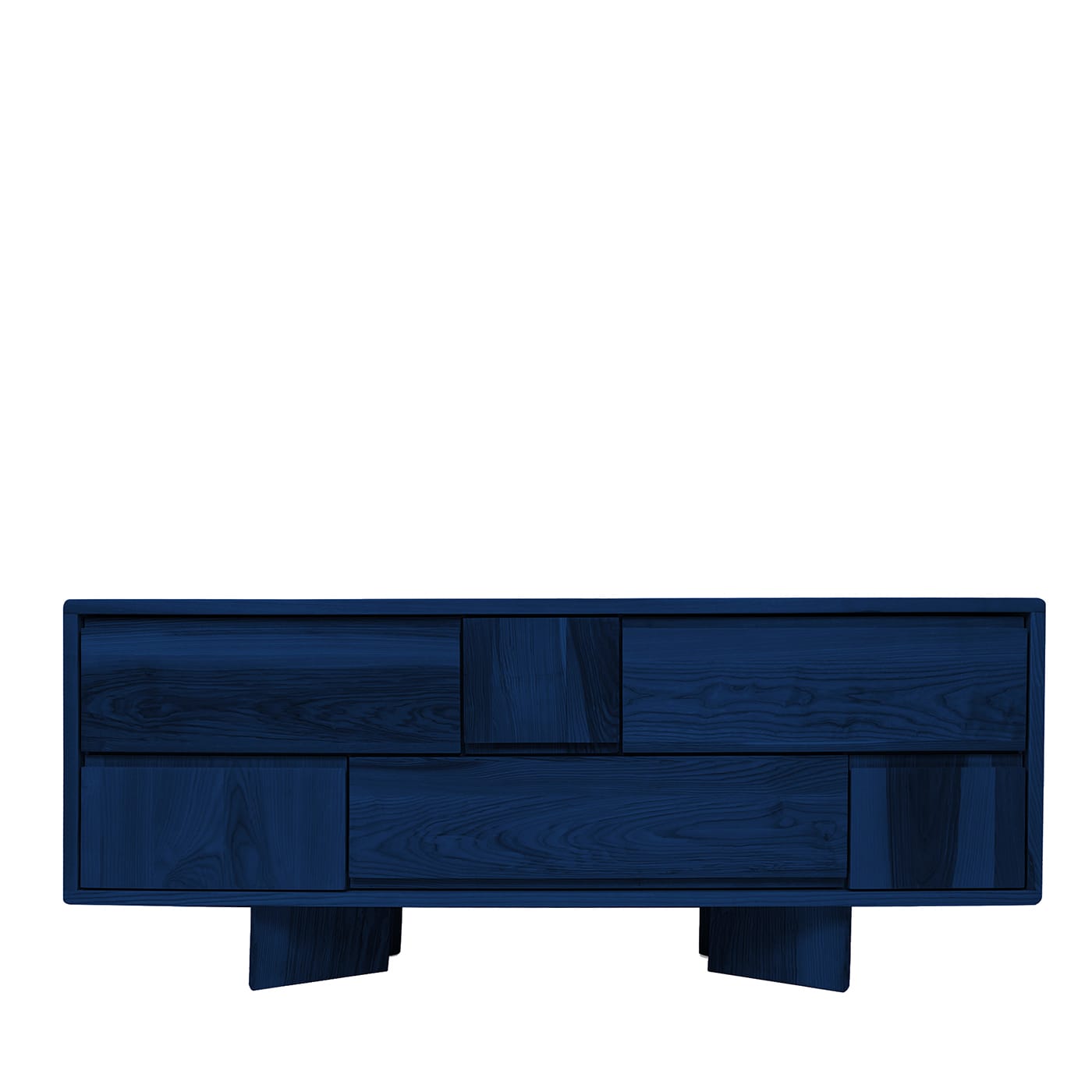 Credenza blu Zhu di Eugenio Gambella