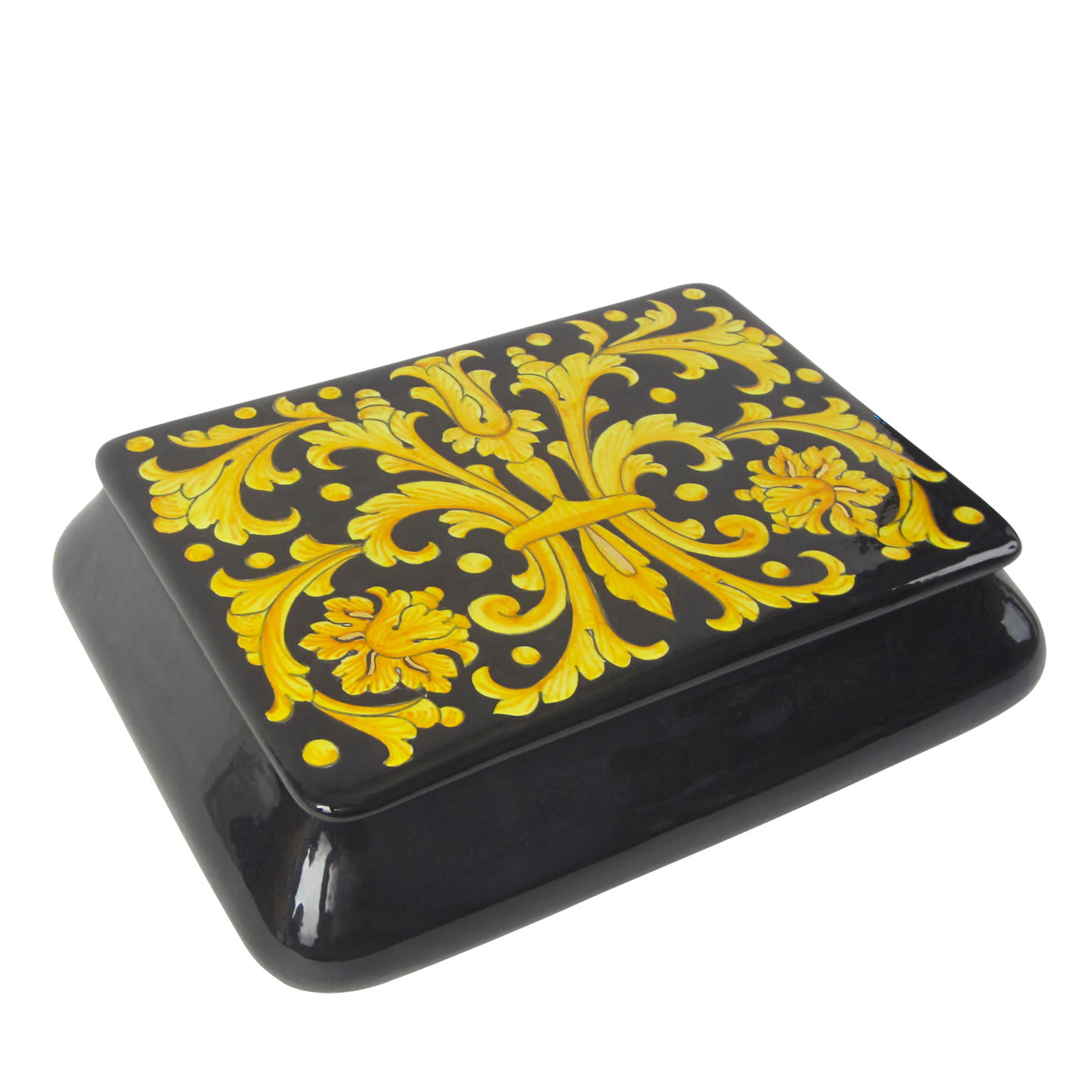 Scatola rinascimentale con coperchio