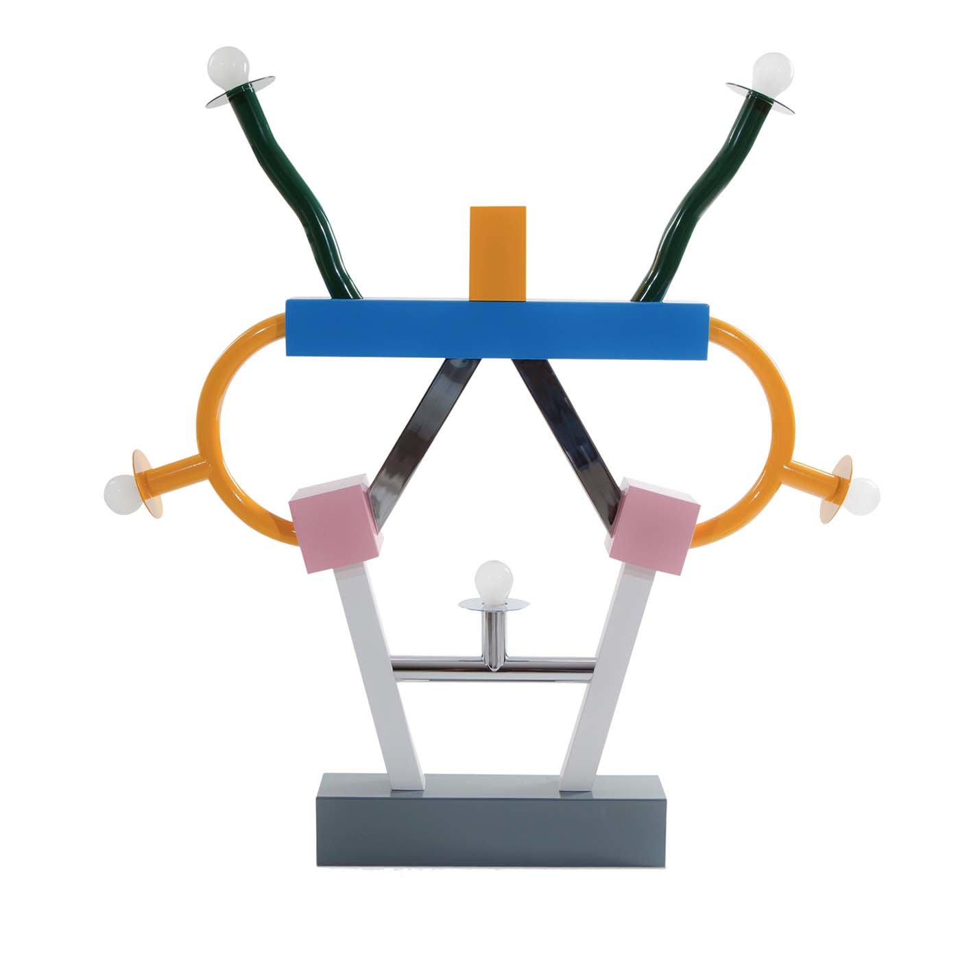 Lampada da terra Ashoka di Ettore Sottsass - Memphis Milano