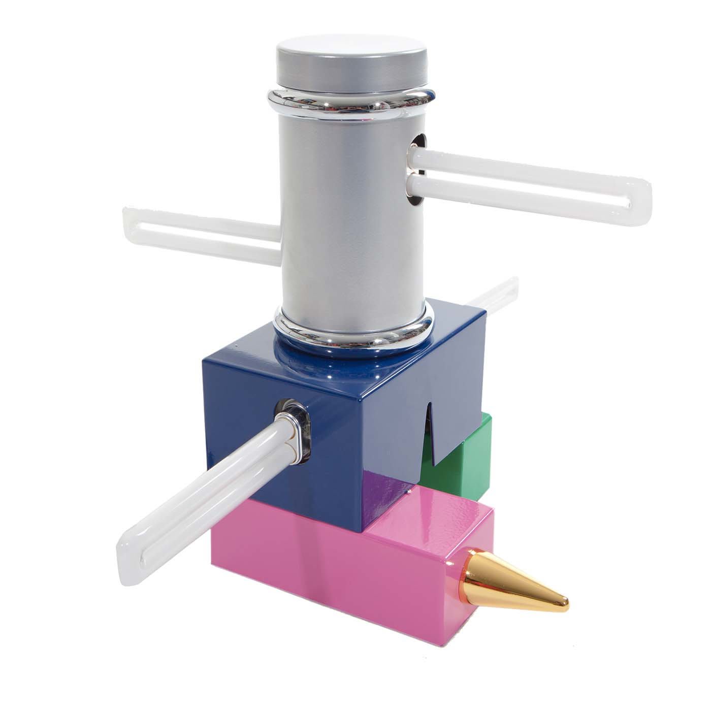 Lampada da tavolo Laurel di Peter Shire - Memphis Milano