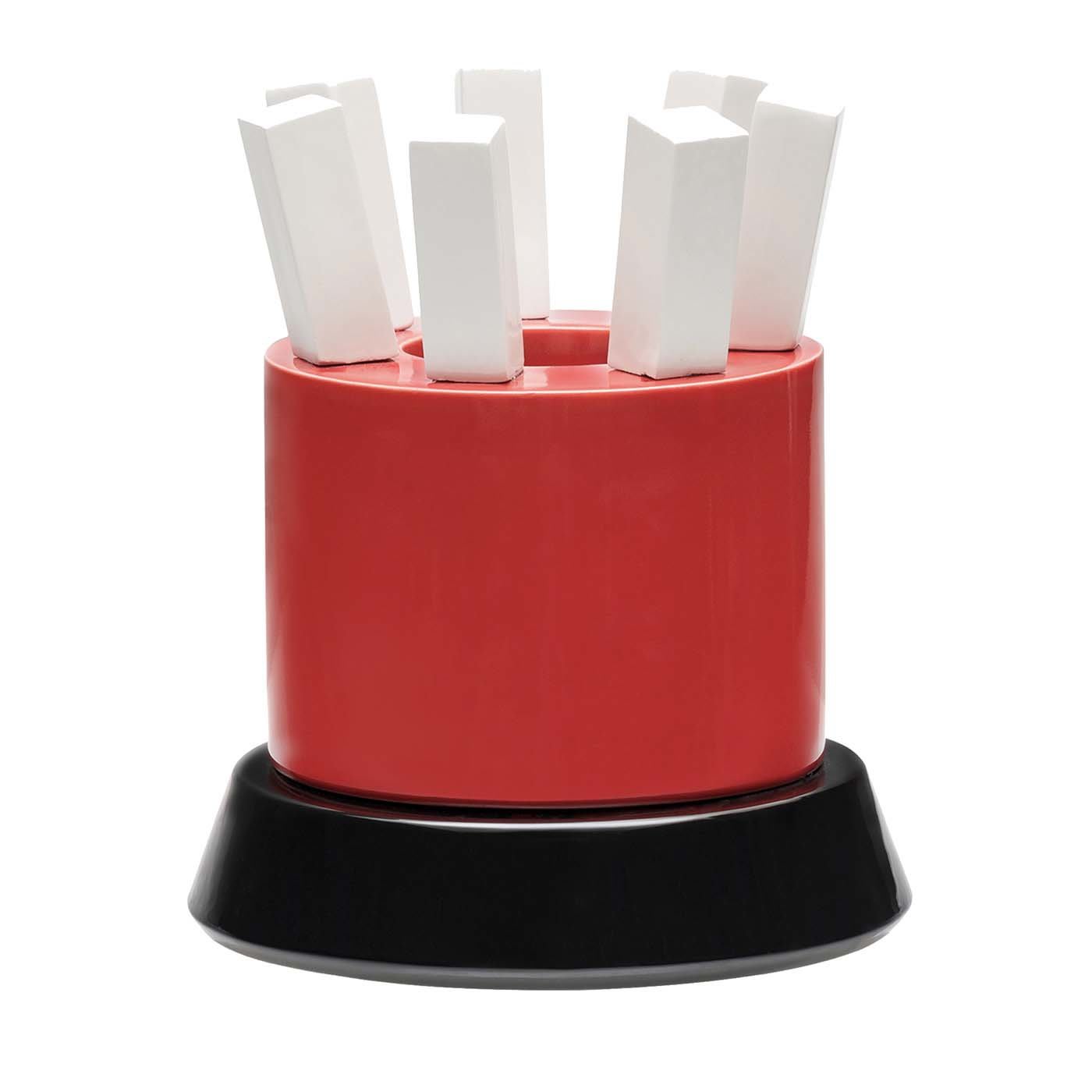 Vaso in ceramica Albicocca di George Sowden - Post Design