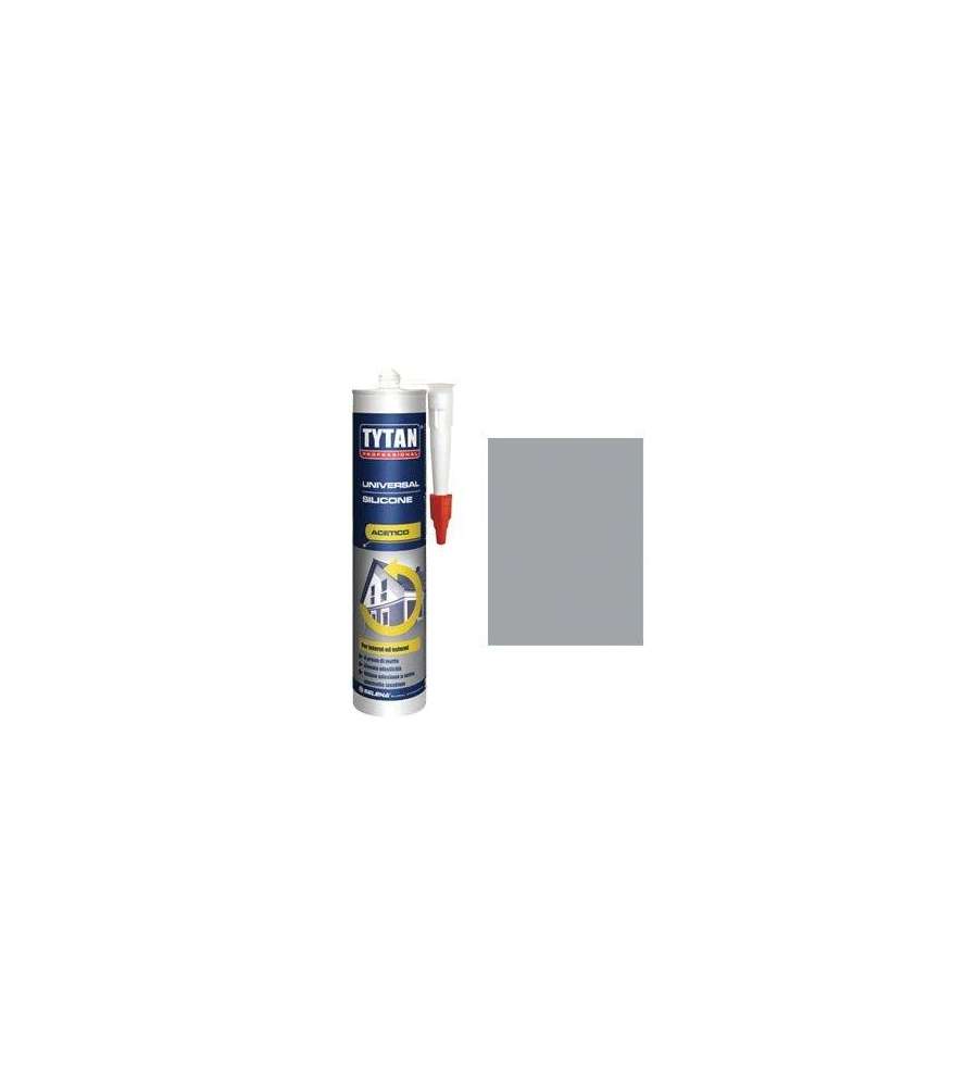 Silicone acetico universale Grigio 280 ml