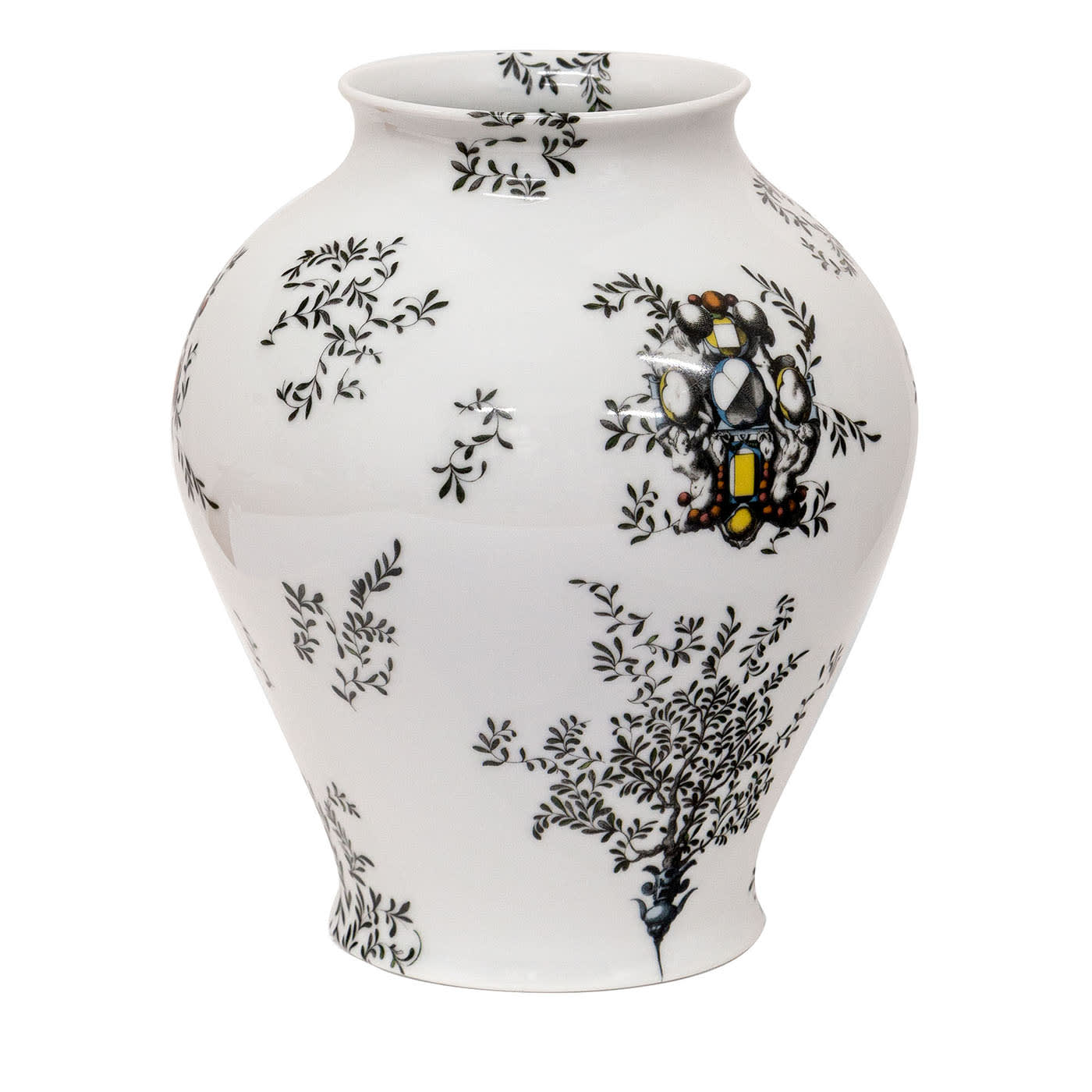 Pompei Vaso ad anfora con rami e gioielli h27cm