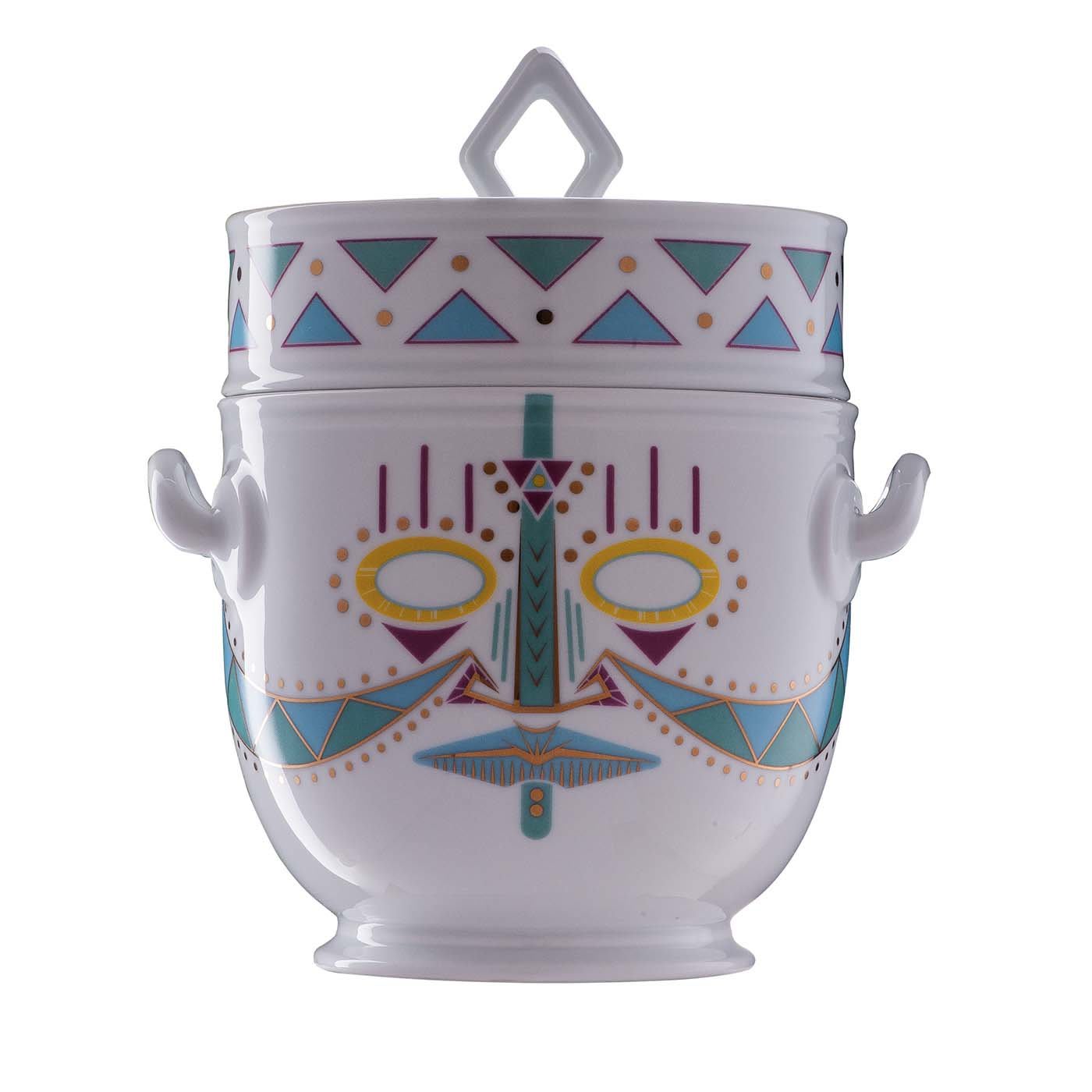 Ulundu Medium Cooler/Secchiello per il ghiaccio con coperchio