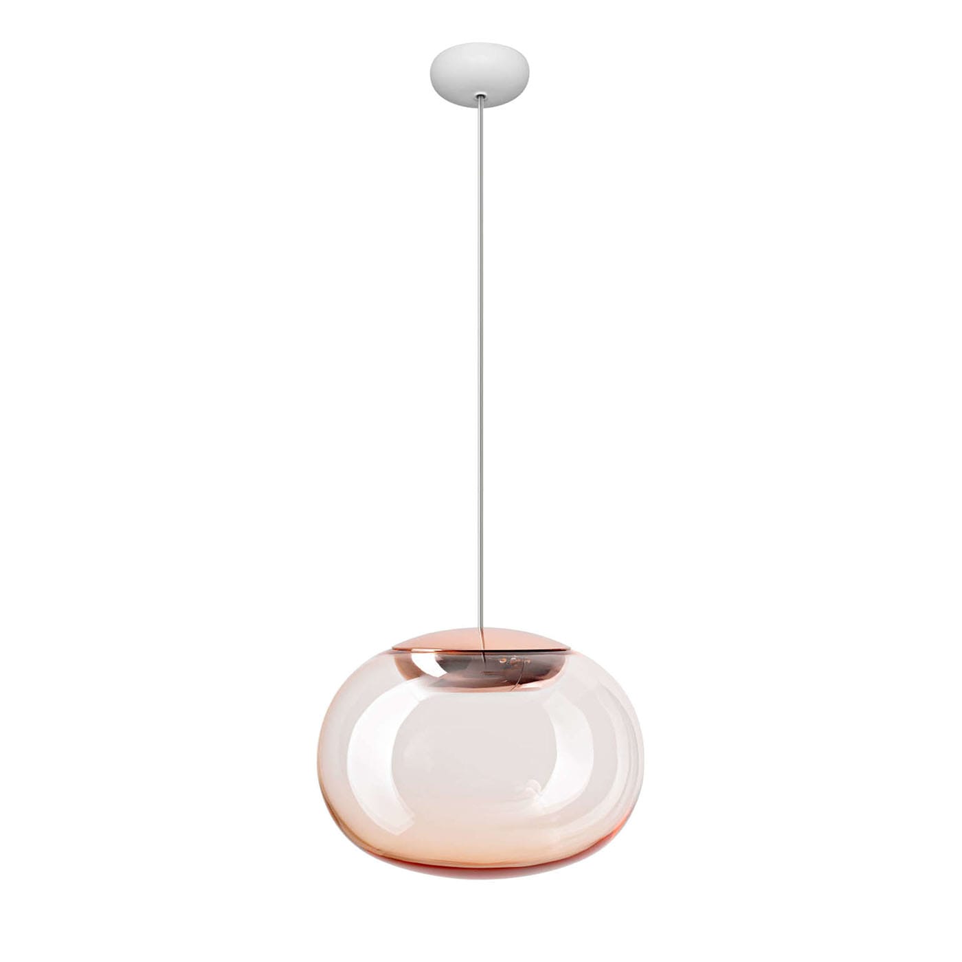 Lampada a sospensione La Mariée P Pink