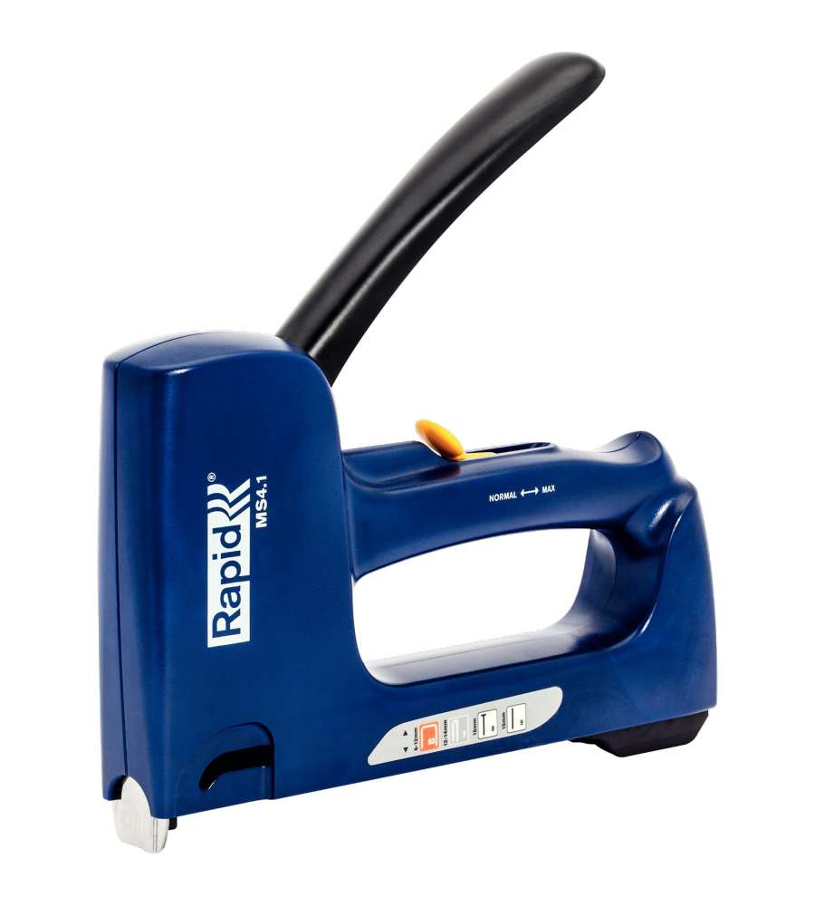 Rapid Fissatrice Manuale 4 in 1 MS4 1 - Graffe Punti e Chiodi