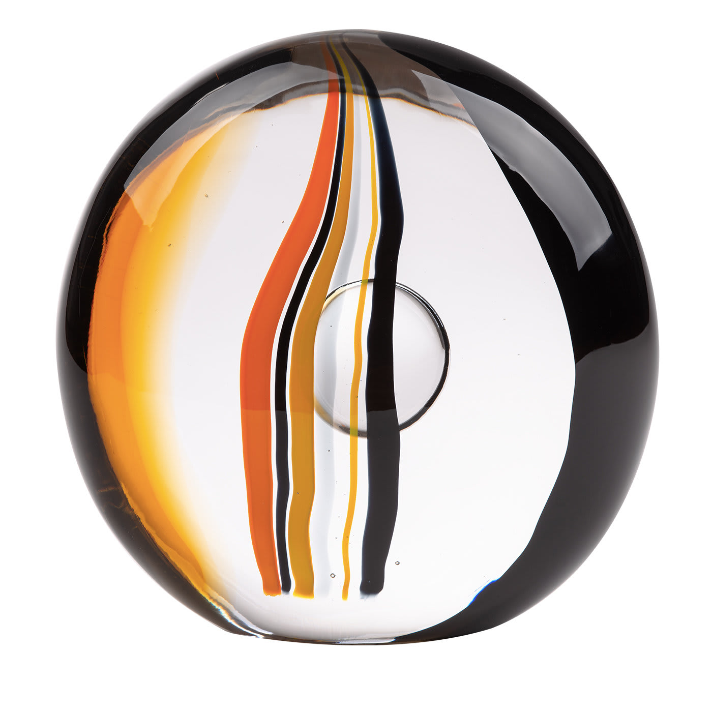 Scultura in vetro Demie Lune