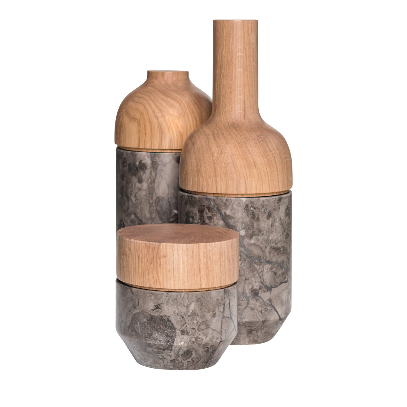 Mutamenti 3 contenitori decorativi