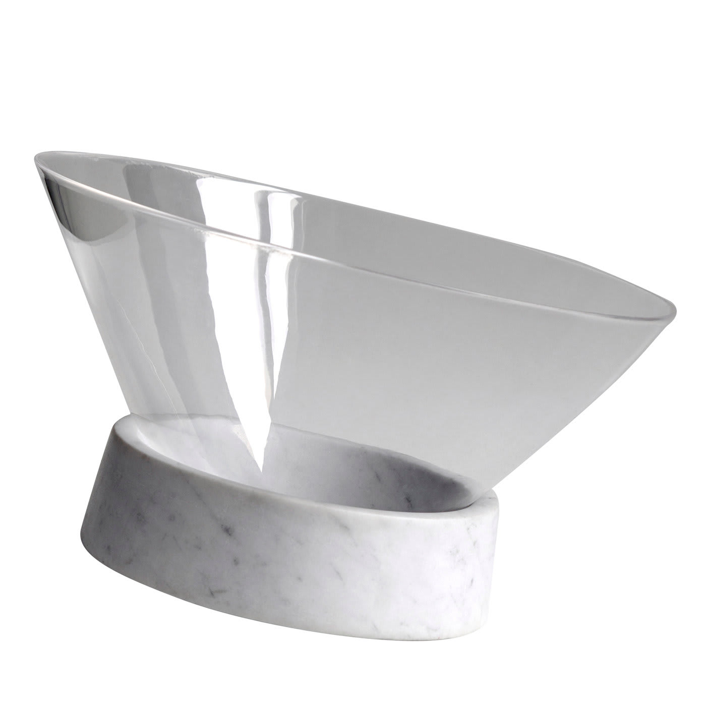 Centrotavola bianco Egocentrico