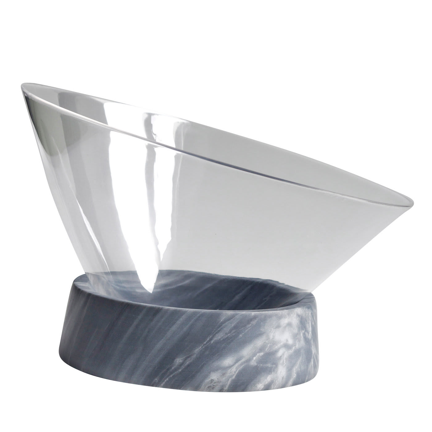 Centrotavola grigio Egocentrico