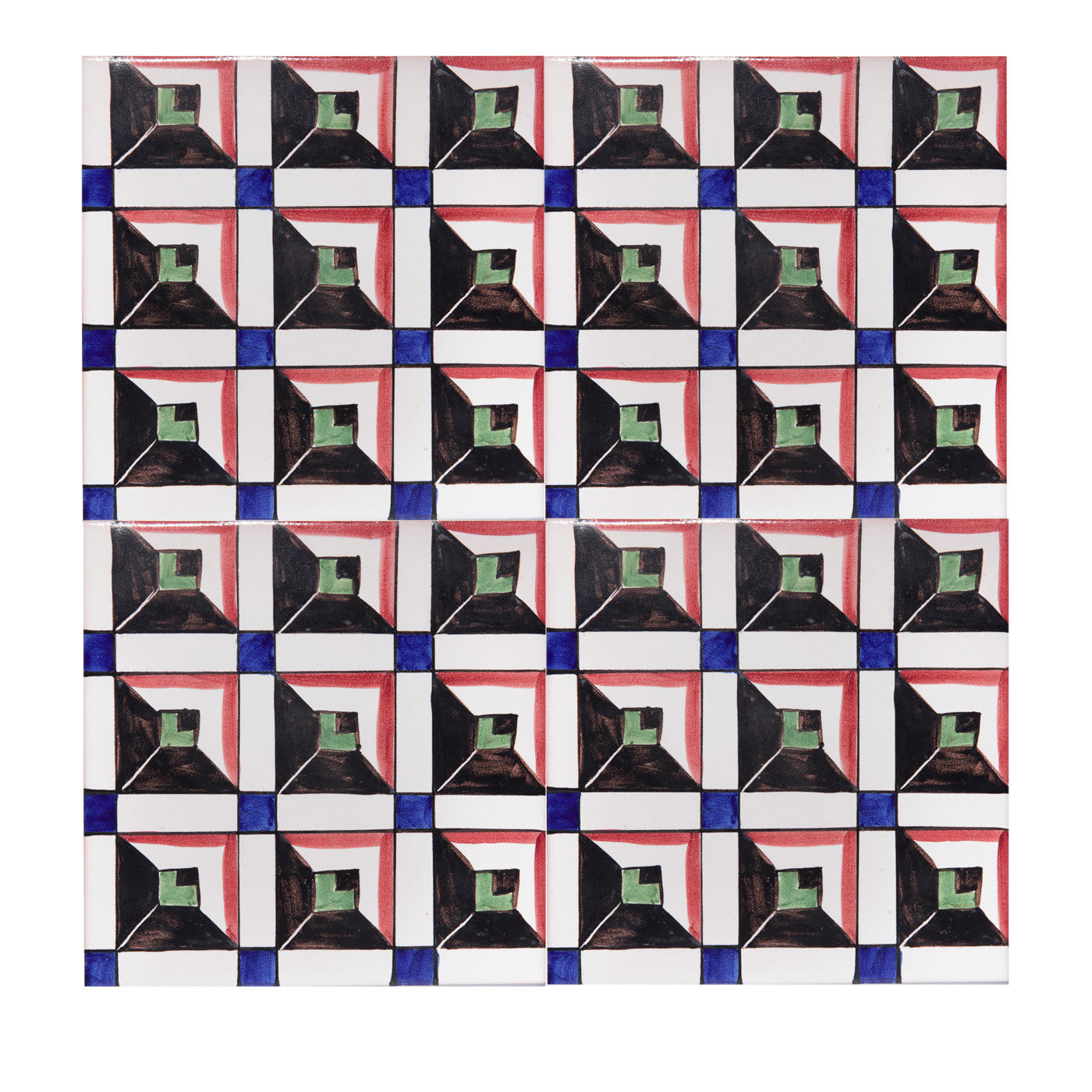 4 Piastrelle Quadrato