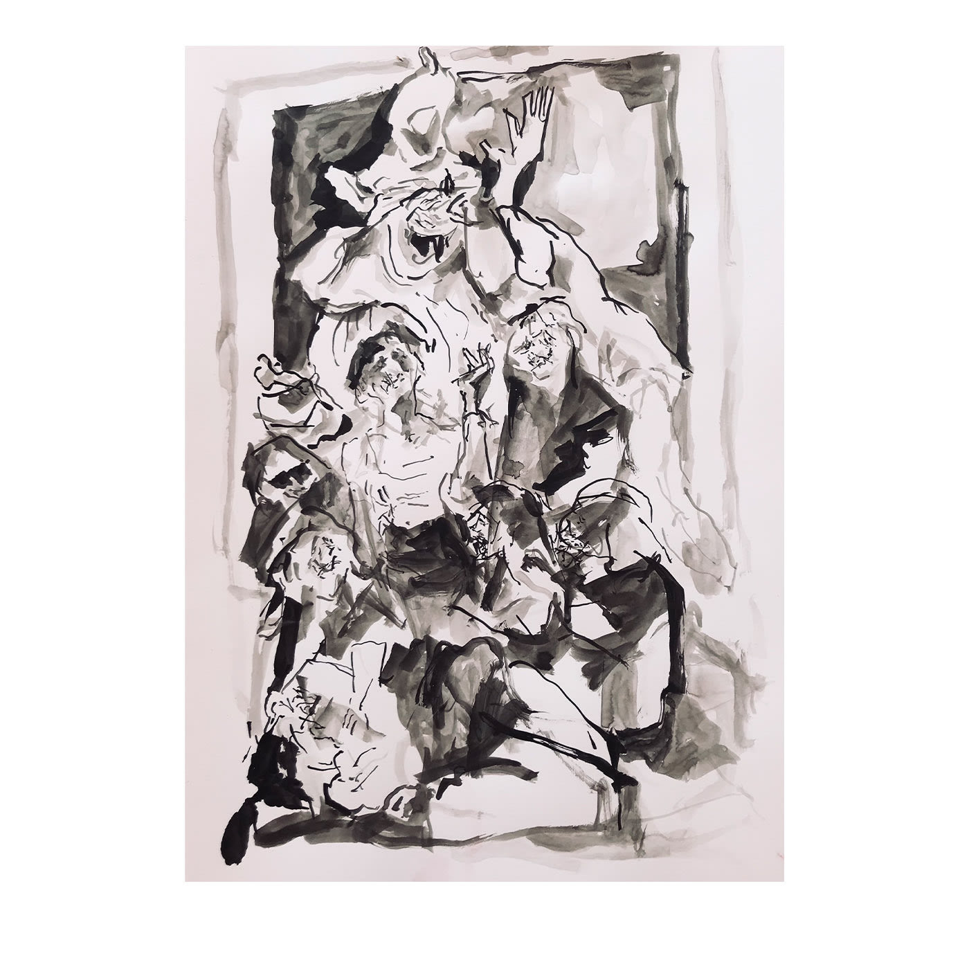 Inchiostro su carta senza titolo #4