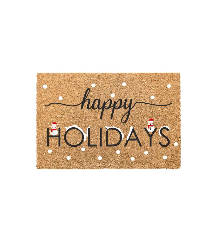 Zerbino Natalizio in cocco