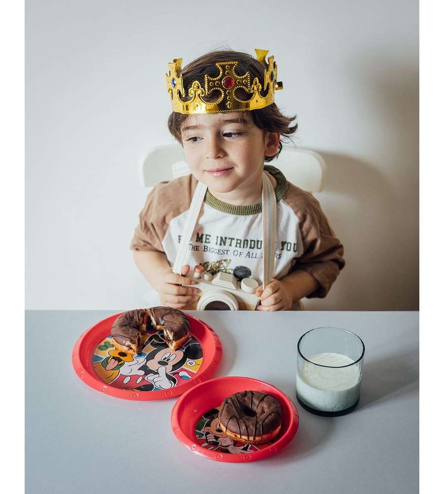 Piatto Piano in plastica Mickey Mouse Disney