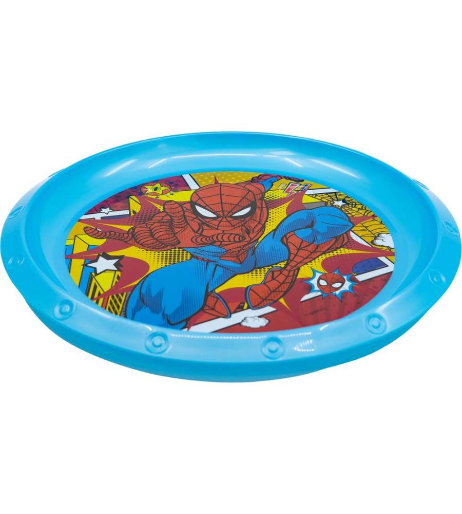 Piatto Piano in plastica Spiderman Marvel