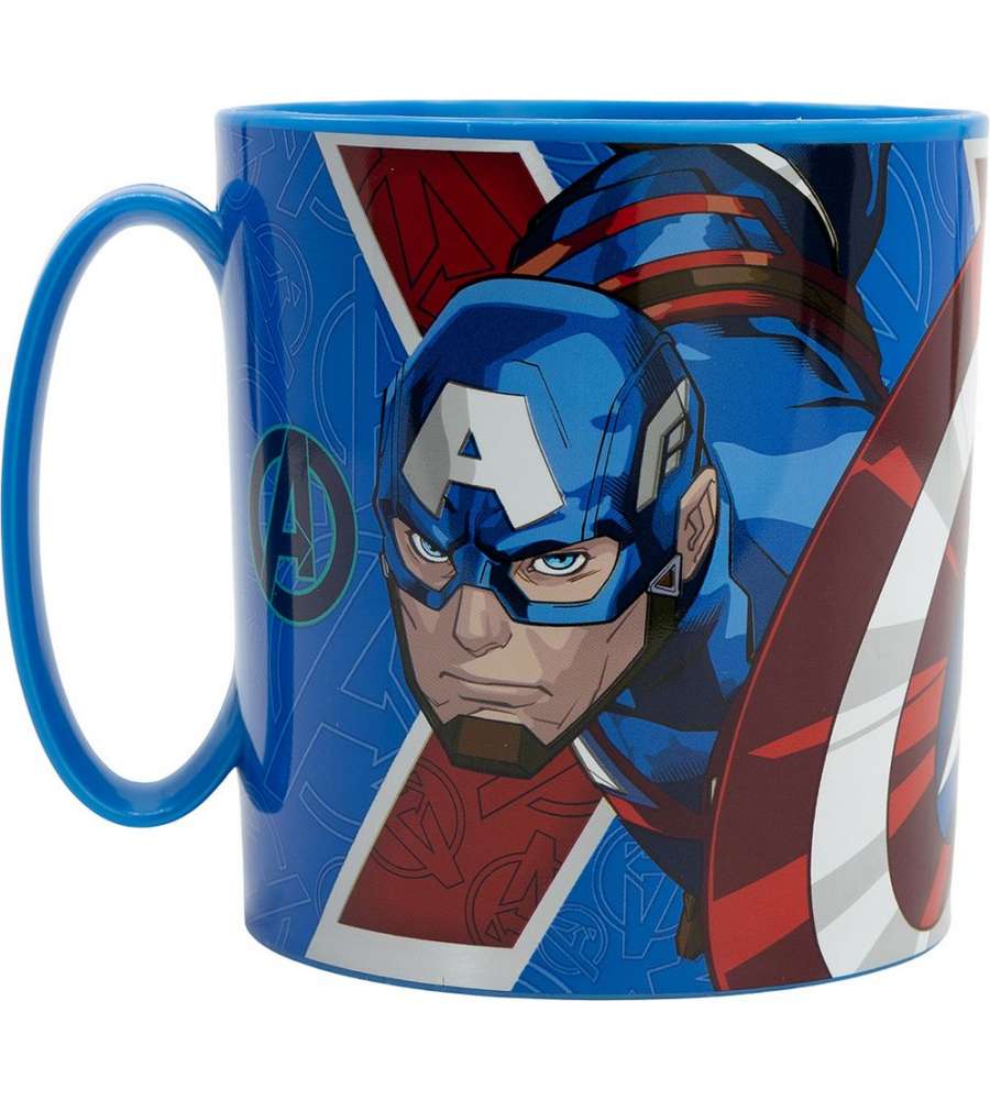 Tazza in plastica adatta a microonde Avengers Marvel 350 ml