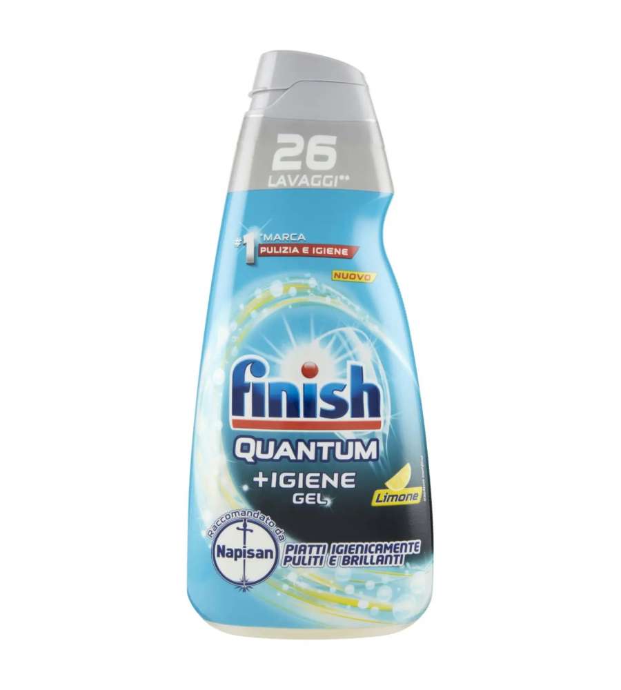 Detersivo Lavastoviglie Quantum +Igiene Gel Limone 560ml