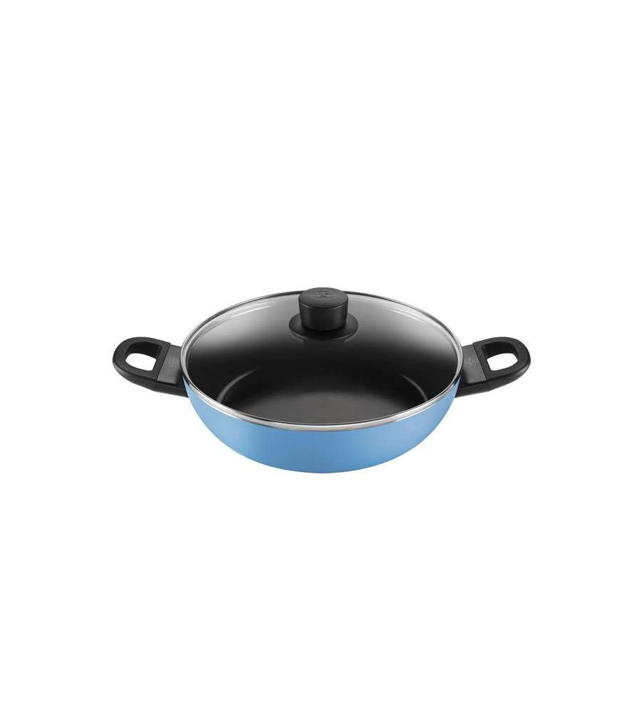 Tegame 2 Manici Cm 28 Caprera Blu Ballarini