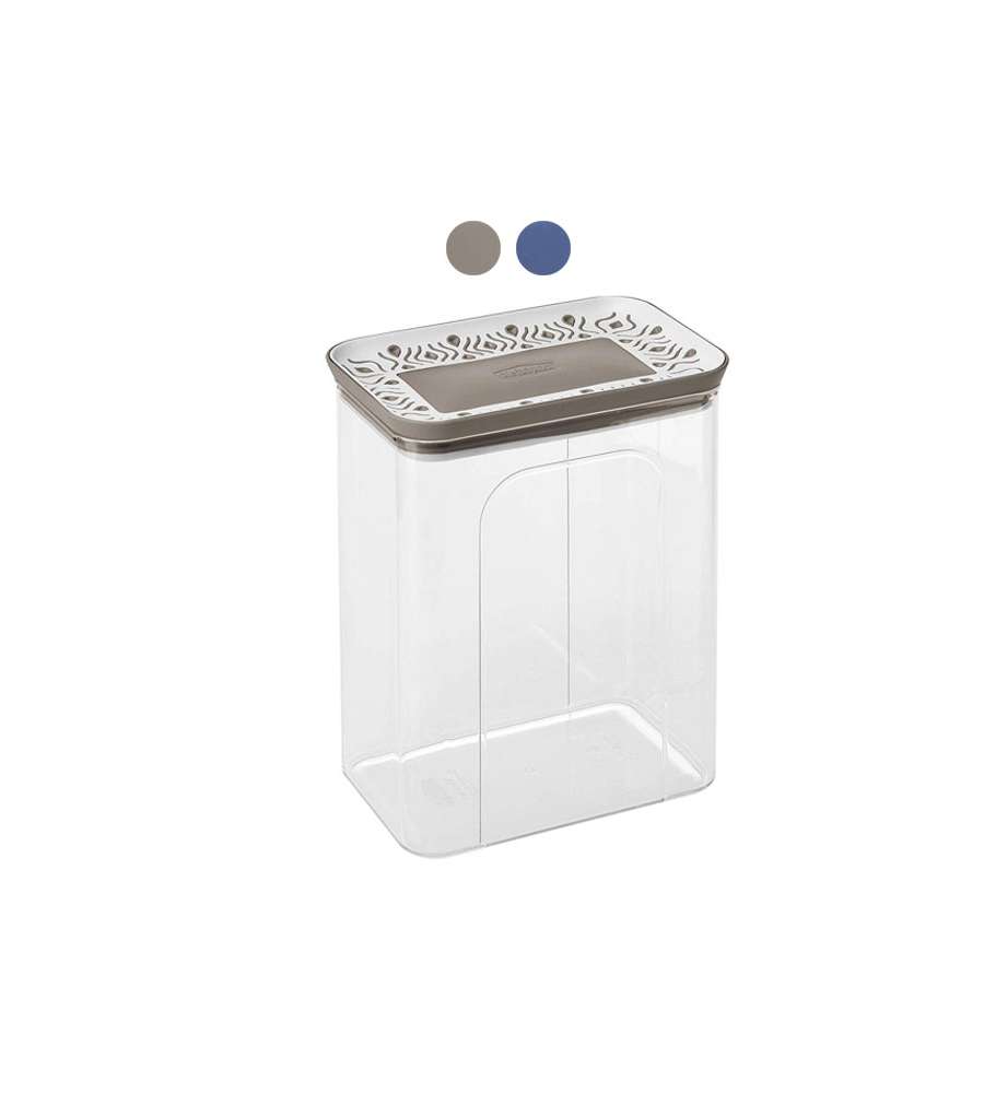 Barattolo Tosca Blu Cc 2200 Cm12X15 H19 Stefanplast