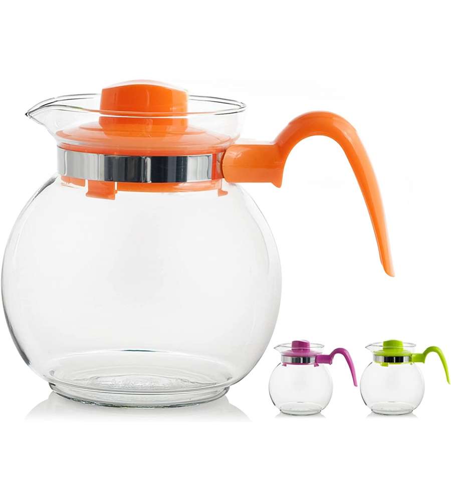 Teiera Maya con manico e coperchio