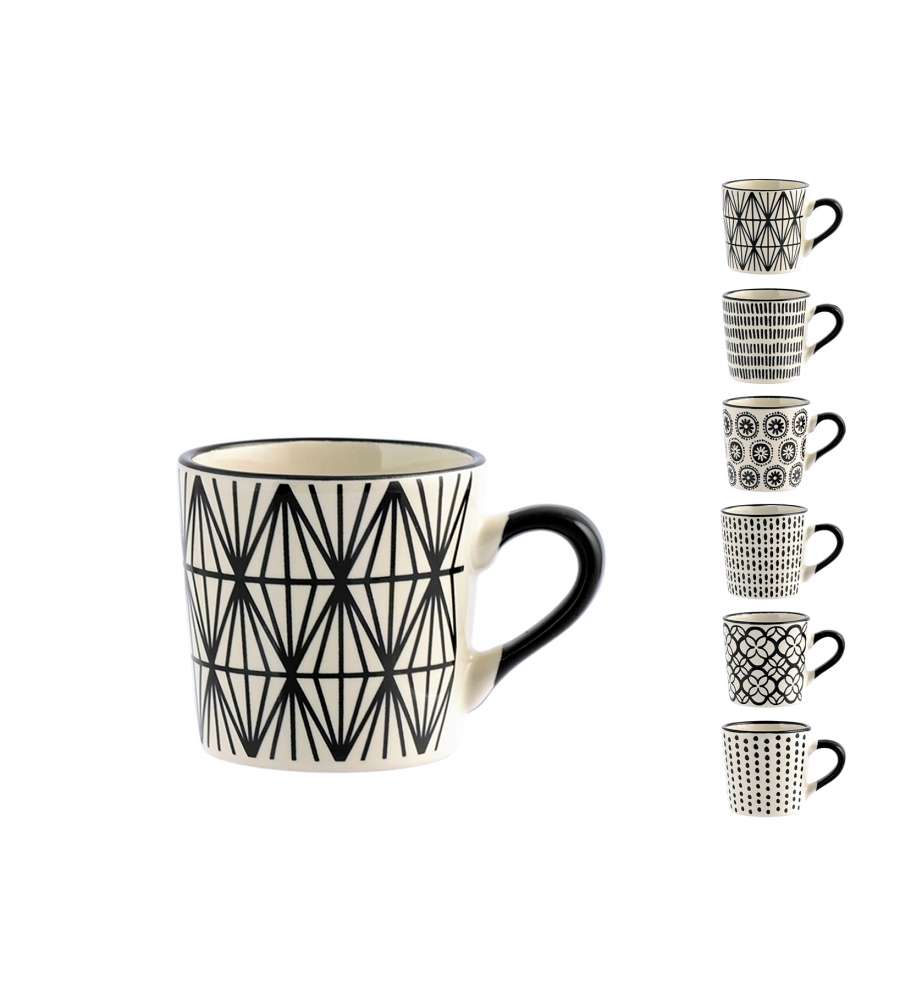 Tazza caffè decoro assortito