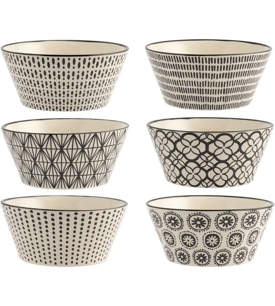 Tazza Bolo in ceramica grafica assortita