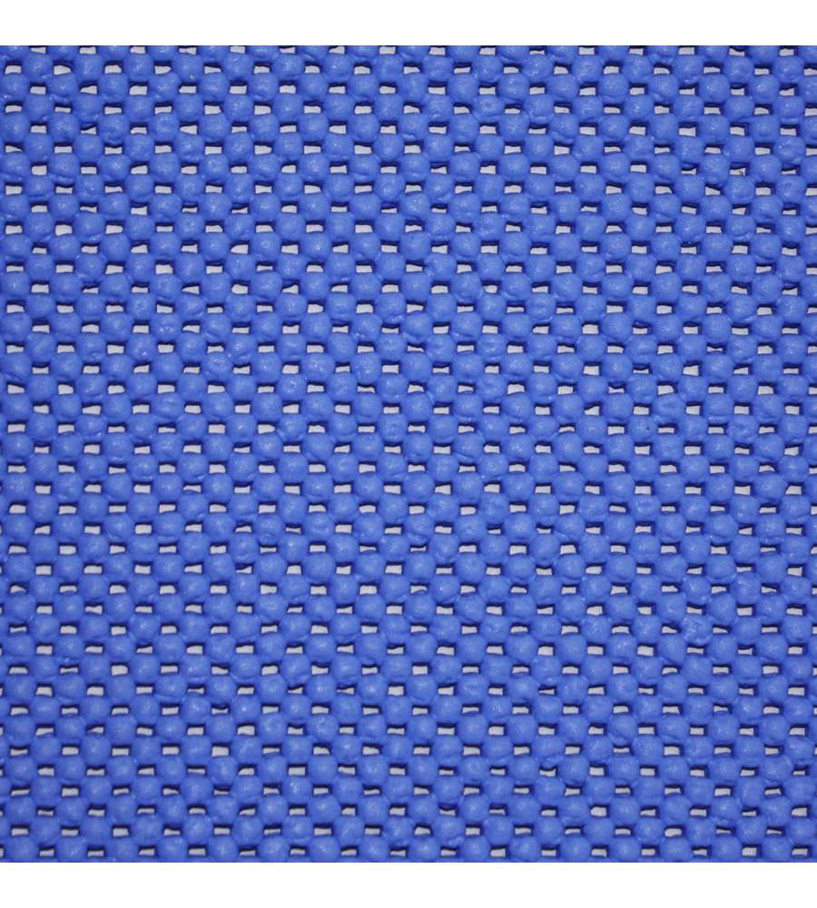 Tappeto schiumato a nido d'ape al metro blu