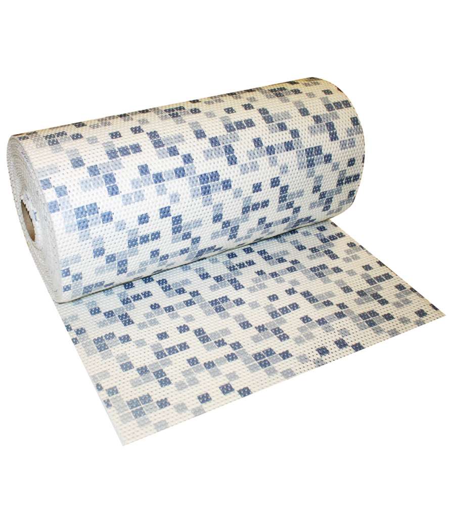 Tappeto schiumato a nido d'ape al metro mosaico