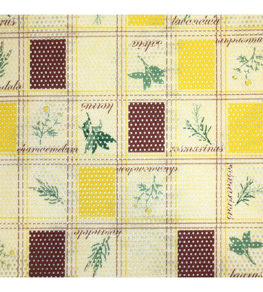 Tappeto schiumato a nido d'ape al metro aromi marron