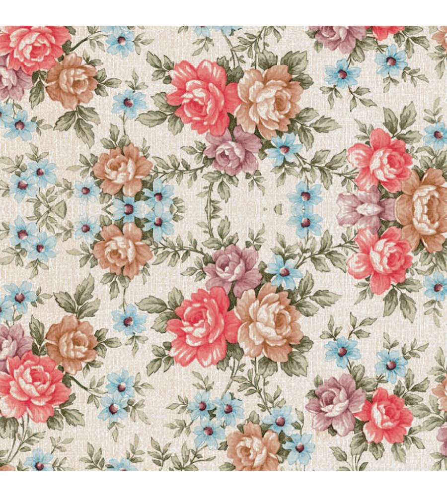 Tavola&co. Pellicola Adesiva Decorativa - Flowers - 2m x 45cm