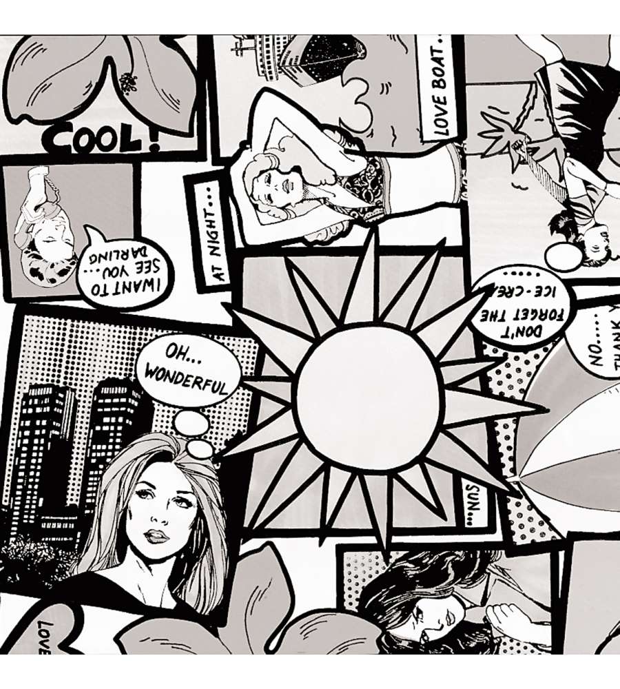 Pellicola Adesiva decorativa Fumetto