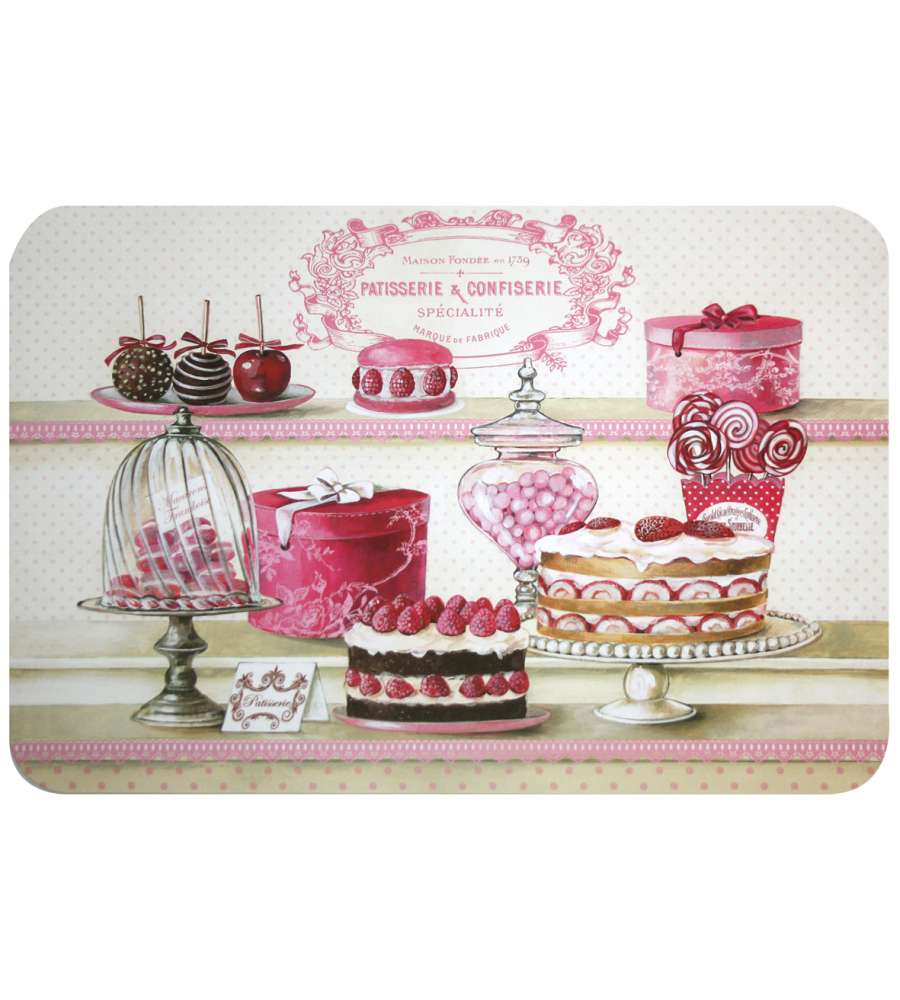 Tovaglietta americana in polipropilene fucsia