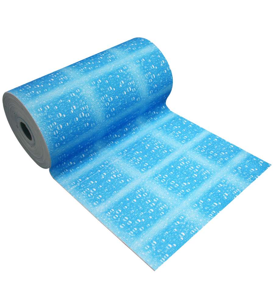 Tappeto schiumato senza fori al metro gocce